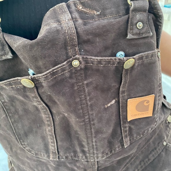 Carhartt brown overalls - Picture 4 of 6